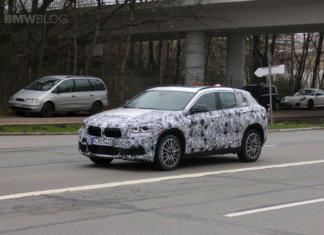 Прототип BMW X2 2018